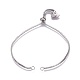 Stainless Steel Slider Bracelet Making AJEW-JB00478-02-1