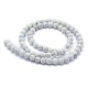 Chapelets de perles en turquoise synthétique G-P386-01-12mm-2