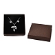Boîte à collier carrée en carton CBOX-Q038-02A-3