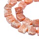 Chapelets de perles de sunstone naturelle naturelles G-F715-074-3