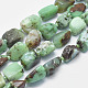Hebras naturales de perlas de jade austrailia G-F547-22-1