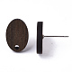 Risultati di orecchini a bottone in legno di noce MAK-N033-006-3