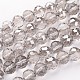 Chapelets de perles en verre électroplaqué EGLA-J140-PL02-14mm-1