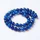 Natural Agate Beads Strands X-G-G754-07-8mm-2