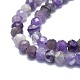 Natural Amethyst Beads Strands G-F715-085-3