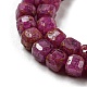 Perles de rubis / corindon rouge naturelles G-P457-B01-36B-3