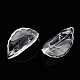 Perles de pétales de verre transparent&nbsp;GLAA-N001-20-3