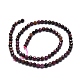 Natural Ruby Beads Strands G-E576-63C-2