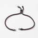 Nylon Twisted Cord Bracelet Making MAK-K006-05B-1