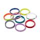 Free Sample Debossed Silicone Wristbands BJEW-K165-02B-2