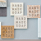 Clear Acrylic Soap Stamps DIY-WH0445-008-6