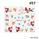 3D Christmas Nail Stickers MRMJ-Q058-2157-2