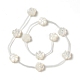 Natural White Shell Mother of Pearl Shell Beads BSHE-B005-04-2