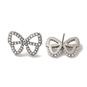 Серьги-гвоздики из латуни с покрытием стойки EJEW-R162-30P