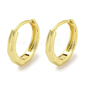 Brass Hoop Earrings EJEW-L211-010O-G