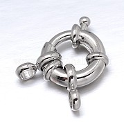 Латунная застежка пружинного кольца KK-L082C-01P