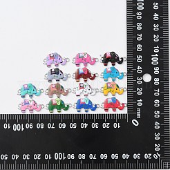 70 stücke 14 stile zinklegierung stecker charms&nbsp;ENAM-CJ0004-21
