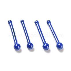 Anelli per osso nasale a sfera rotonda in ceramica ipoallergenica in bioceramica con zirconio&nbsp;AJEW-Z014-04