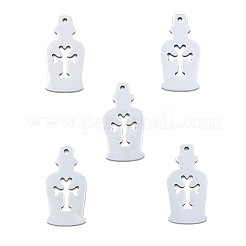 Pendentifs en acier inoxydable 201 anti-ternissement&nbsp;STAS-N098-082P