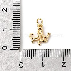 Ottone micro spianare pendenti zirconi&nbsp;KK-Z135-09G
