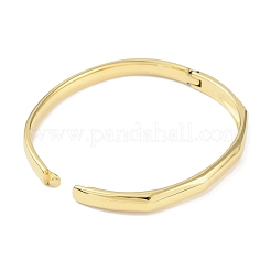 Bracelets à charnières à anneaux facettés en acier inoxydable 304 pour femmes&nbsp;BJEW-C071-16G