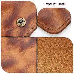 Geldbeutel aus Leder&nbsp;AJEW-WH0317-29A