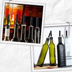 40 x PVC-Abdeckung für Weinausgießer für Schnapsflaschen.&nbsp;FIND-CP0001-99