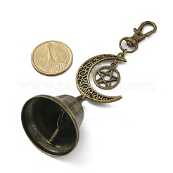 Eisen Glocke Anhänger Dekoration&nbsp;HJEW-JM02451
