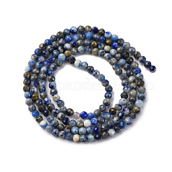Natürlicher Lapislazuli Perlenstränge&nbsp;G-RM2025-A04-2mm