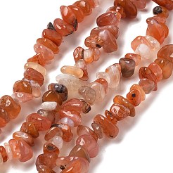 Natürliche Achat Chip Bead Stränge&nbsp;G-M205-47