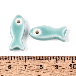 Porcelaine à la main des perles en céramique&nbsp;PORC-T134-01E