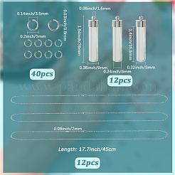 DIY Halskette machen Kits&nbsp;DIY-SC0030-96B
