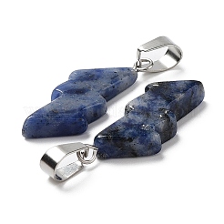 Natürliche Lapislazuli Anhänger&nbsp;LS-G-C057-01P-07