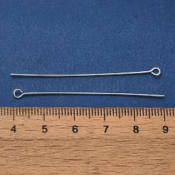 Épingles d'oeil en laiton&nbsp;KK-H502-02I-S