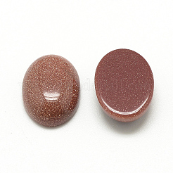 Cabochon Goldstone sintetici&nbsp;G-R415-14x10-47