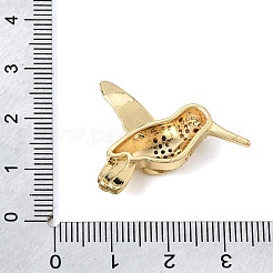 Colgante micropavé cubic zirconia de latón&nbsp;CU-CBA7D12-23B-G