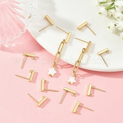 Accessoires de boucles d'oreilles en laiton shegrace&nbsp;XGRQ64395-854G
