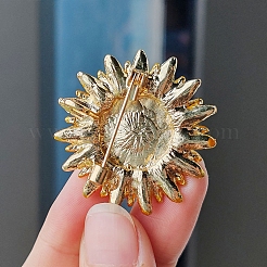 Sonnenblumen-Emaille-Pins&nbsp;PW-WG91DA1-01