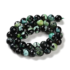 Cuentas crepitar ágata fuego natural hebras&nbsp;G-M437-A01-01F