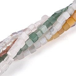 Natürliche und synthetische Mischedelsteinperlen Stränge&nbsp;G-T143-34M