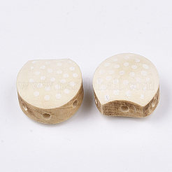 Maillons multibrins en bois imprimé&nbsp;WOOD-T019-20