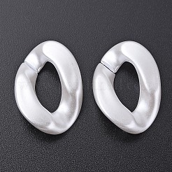 Opake Acryl Verknüpfung Ringe&nbsp;LS-X-OACR-S036-011A-16