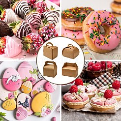40 Stück 4 Stile Handkuchenschachtel aus Kraftpapier&nbsp;CON-CJ0001-21