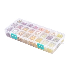 Perle di vetro stile misto&nbsp;DGLA-JP0001-28G
