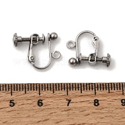 Ohrclips aus chirurgischem Edelstahl 316&nbsp;X-STAS-H240-45P