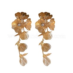 Orecchini strass ciondola ottone&nbsp;FS-WG7F728-01