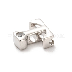 Perles de zircone cubique de placage de rack en laiton&nbsp;KK-L210-008P-T