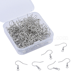 Crochets de boucles d'oreilles en fer&nbsp;IFIN-YW0001-07P