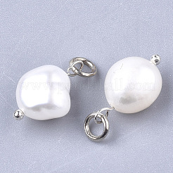 Natürliche kultivierte Süßwasserperlenanhänger&nbsp;PEAR-Q013-01A