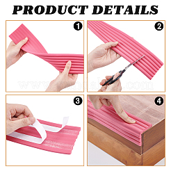 Wärmedämmender Schaumstoff-Antikollisionsstreifen aus Baumwolle&nbsp;DIY-WH0591-154B